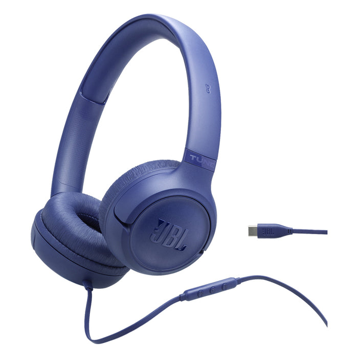 Стерео слушалки JBL T530C BLUE