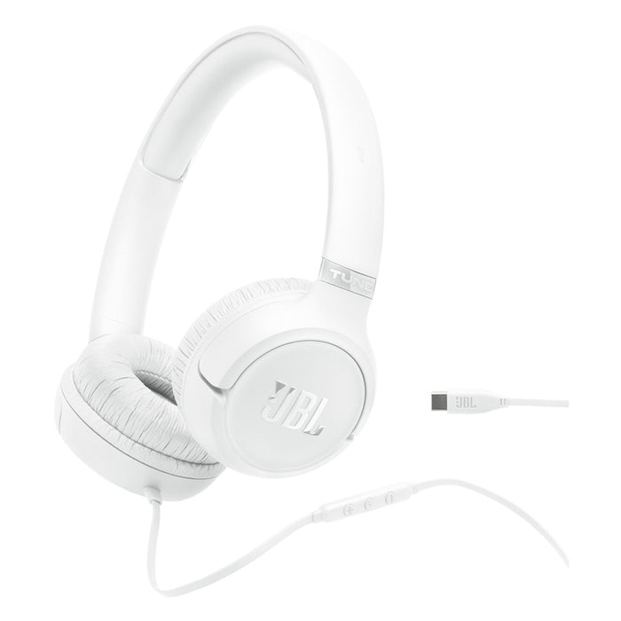 Стерео слушалки JBL T530C WHT