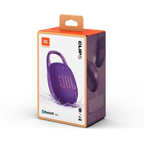 JBL CLIP 5 Bluetooth Wireless Speaker Purple EU