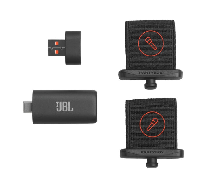 JBL EASYSING MICS Два безжични микрофона, захранвани от изкуствен интелект, с премахване на вокали в реално време