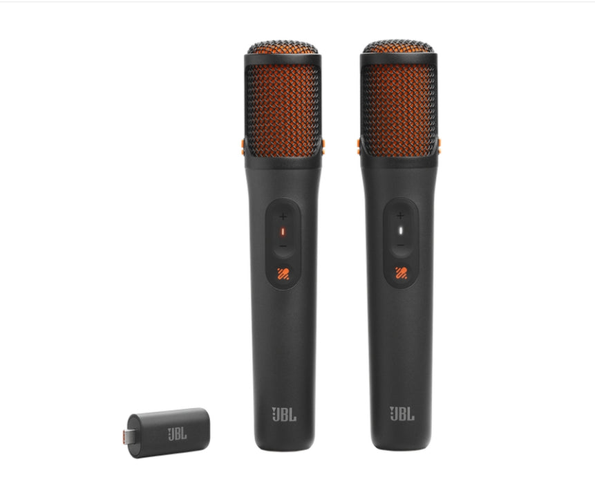 JBL EASYSING MICS Два безжични микрофона, захранвани от изкуствен интелект, с премахване на вокали в реално време