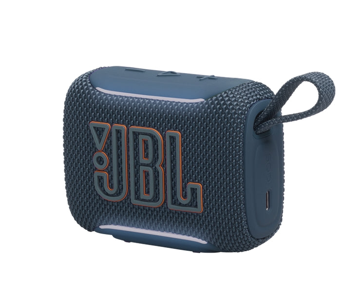 JBL GO 5 BLU Водоустойчив и устойчив на падане преносим високоговорител