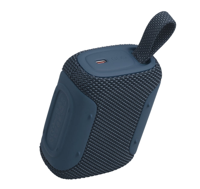 JBL GO 5 BLU Водоустойчив и устойчив на падане преносим високоговорител