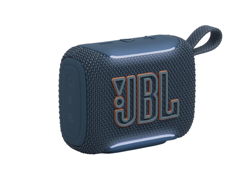 JBL GO 5 BLU Водоустойчив и устойчив на падане преносим високоговорител