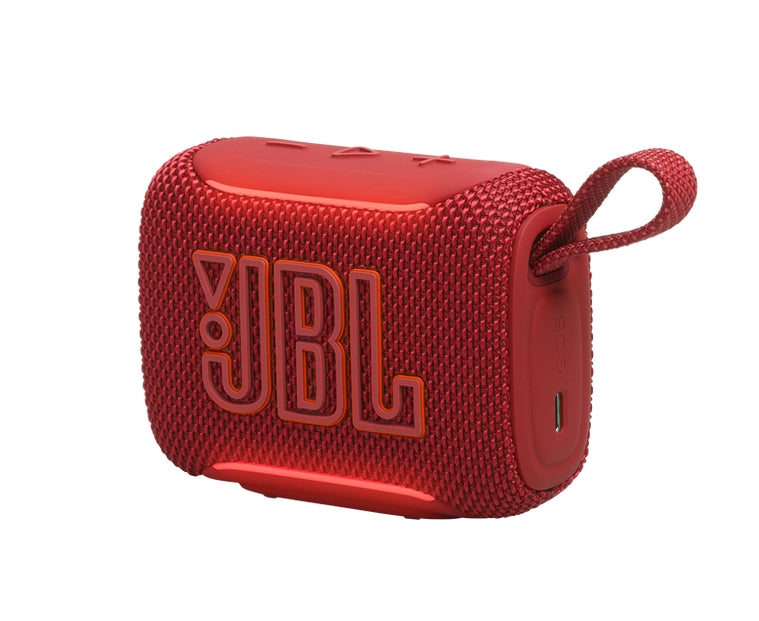 JBL GO 5 RED Водоустойчив и устойчив на падане преносим високоговорител