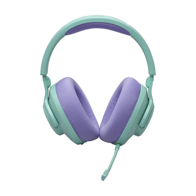 JBL QUANTUM 360 CYN Безжични слушалки за игри със съраунд звук и подвижен микрофон