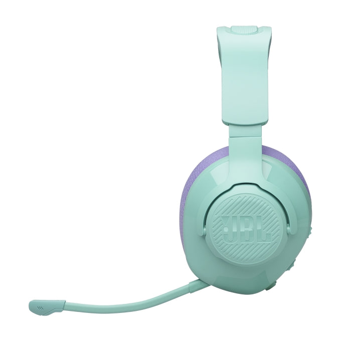 JBL QUANTUM 360 CYN Безжични слушалки за игри със съраунд звук и подвижен микрофон