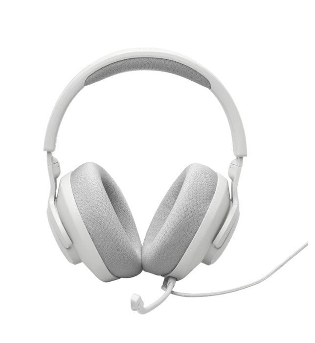 JBL QUANTUM 360 WHT безжични слушалки за игри за над ушите със съраунд звук и подвижен микрофон