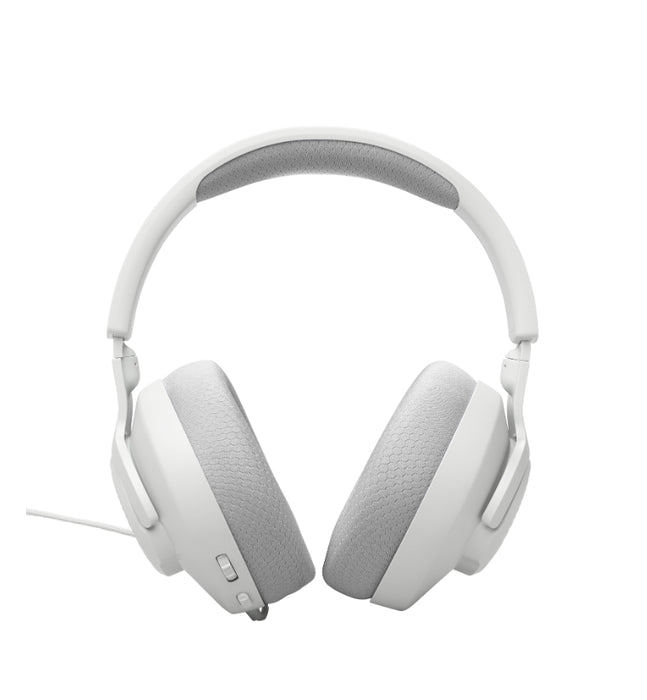 JBL QUANTUM 360 WHT безжични слушалки за игри за над ушите със съраунд звук и подвижен микрофон
