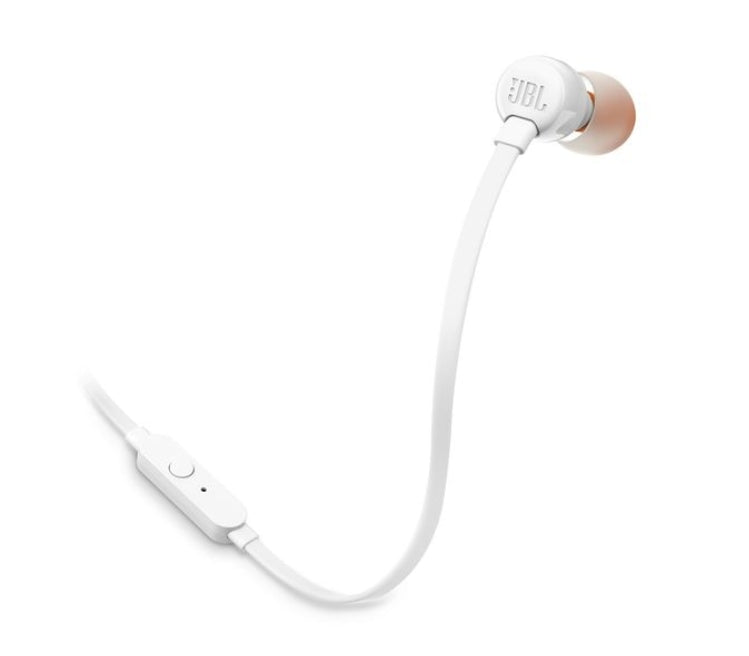 Слушалки за поставяне в ушите JBL T110 WHT