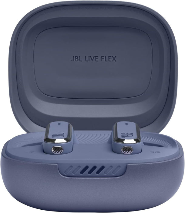 Безжични слушалки JBL - Live Flex, TWS, ANC, сини