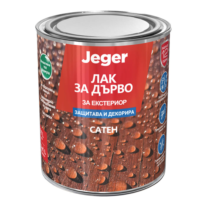ЛАК ЗА ДЪРВО ОРЕХ 0.7 L JEGER
