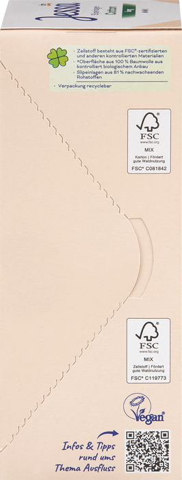 Дамски превръзки, Cotton, дълги, 30 бр