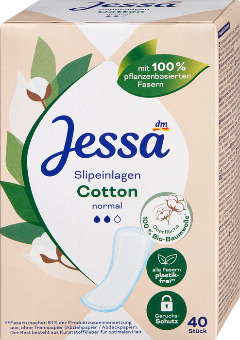 Ежедневни дамски превръзки Cotton normal, 40 бр