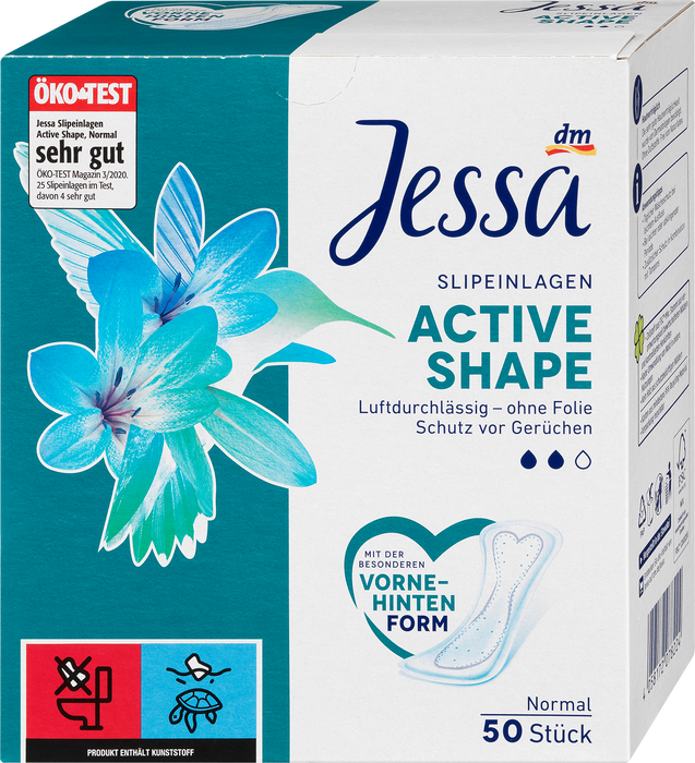 Ежедневни превръзки Normal Active Shape, 50 бр