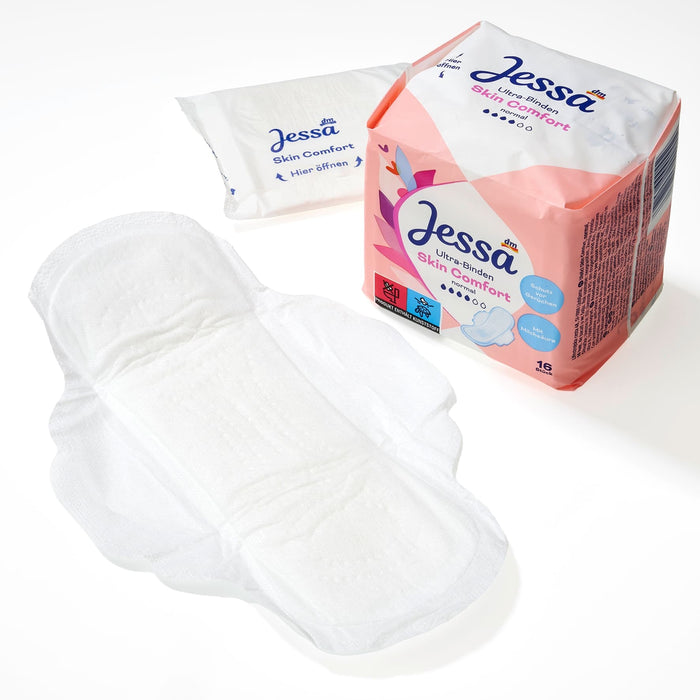 Превръзки с крилца Ultra Skin Comfort, нормални, 16 бр