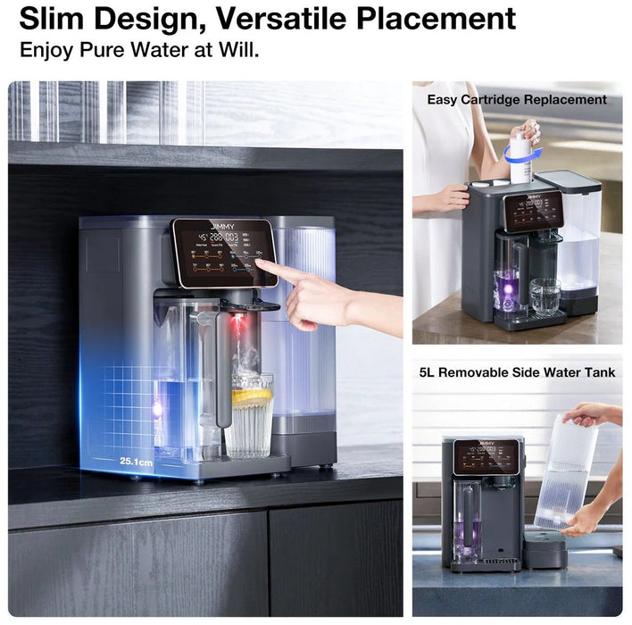 Система за пречистване на вода JIMMY - R9, 2200 W, 5l, сив