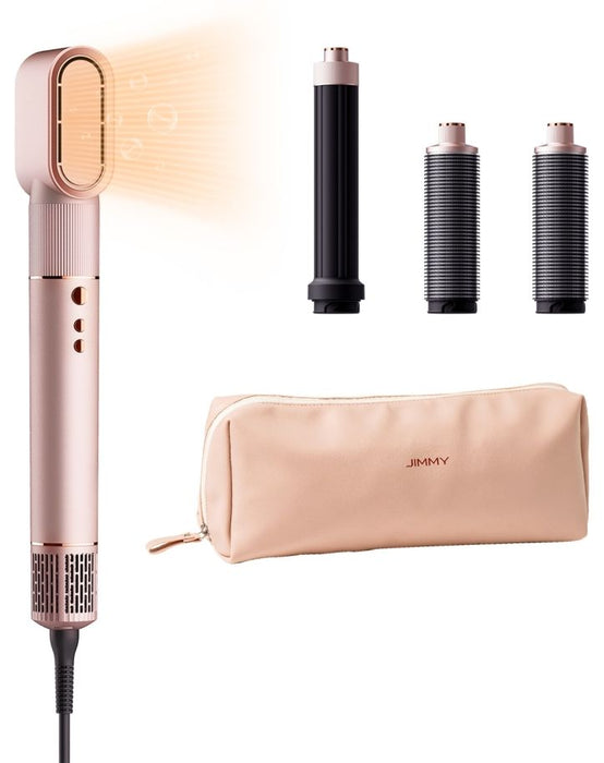 Мултистайлър JIMMY – HF9 Pro, 1300W, розов