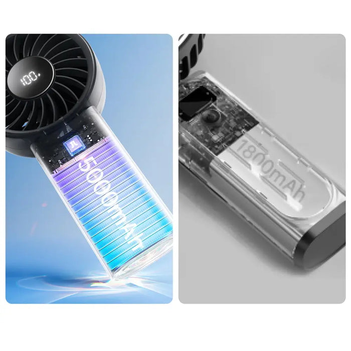 Jisulife Handheld Fan Life4 5000mAh преносим USB вентилатор