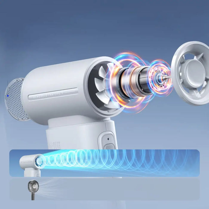 Jisulife Handheld Fan Life9 5000mAh преносим USB вентилатор