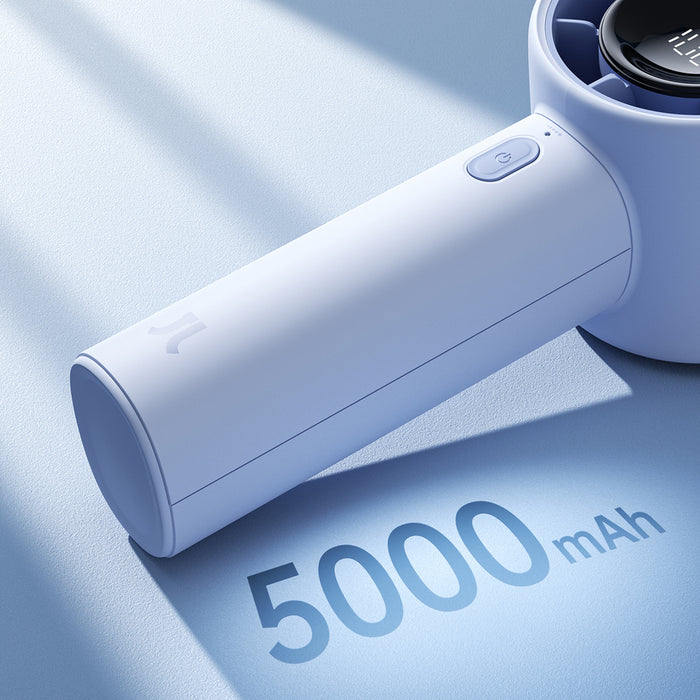 Jisulife Ръчен вентилатор 10S 5000mAh Преносим USB вентилатор - Син