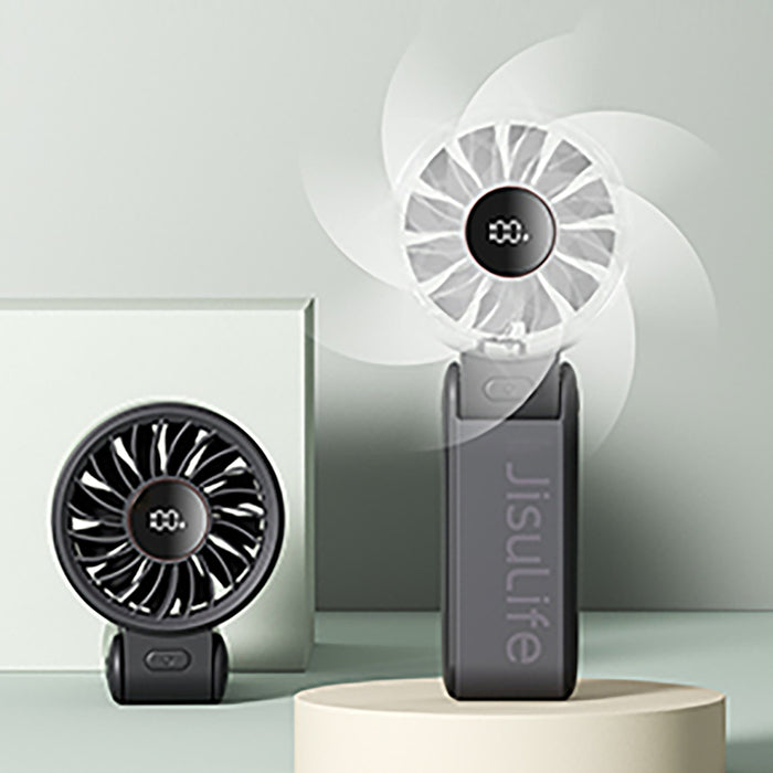 Jisulife Handheld Fan Life7 3600mAh преносим USB вентилатор - черен