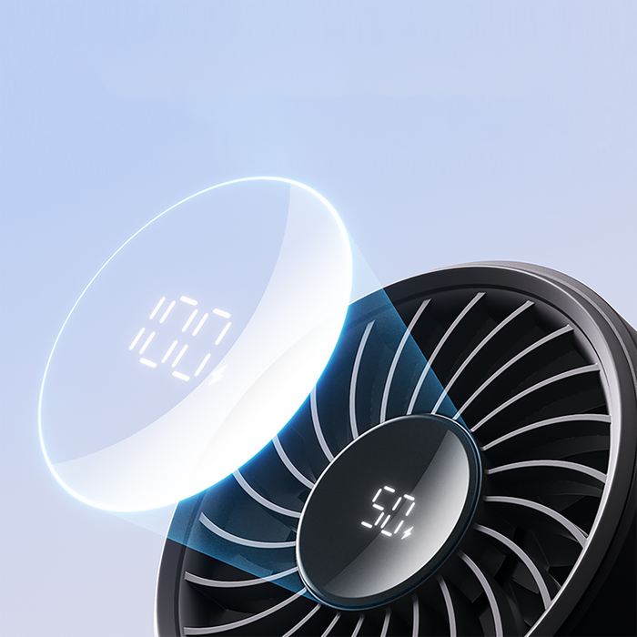 Jisulife Handheld Fan Life7 3600mAh преносим USB вентилатор - черен