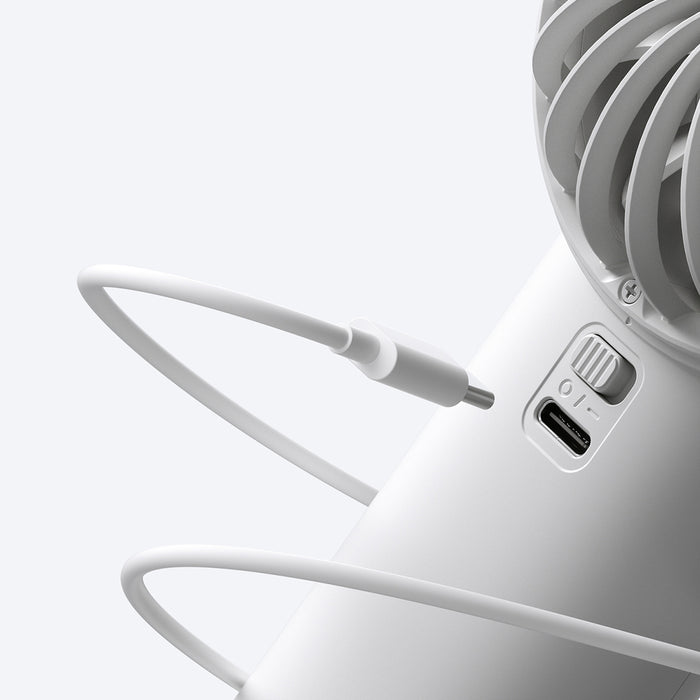 Jisulife Handheld Fan Life4 3600mAh преносим USB вентилатор - сив