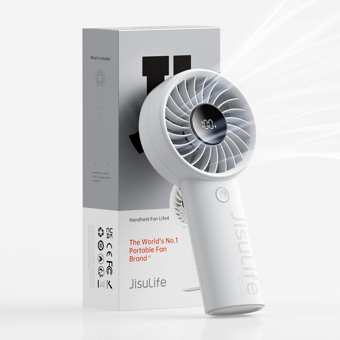 Jisulife Handheld Fan Life4 3600mAh преносим USB вентилатор - сив