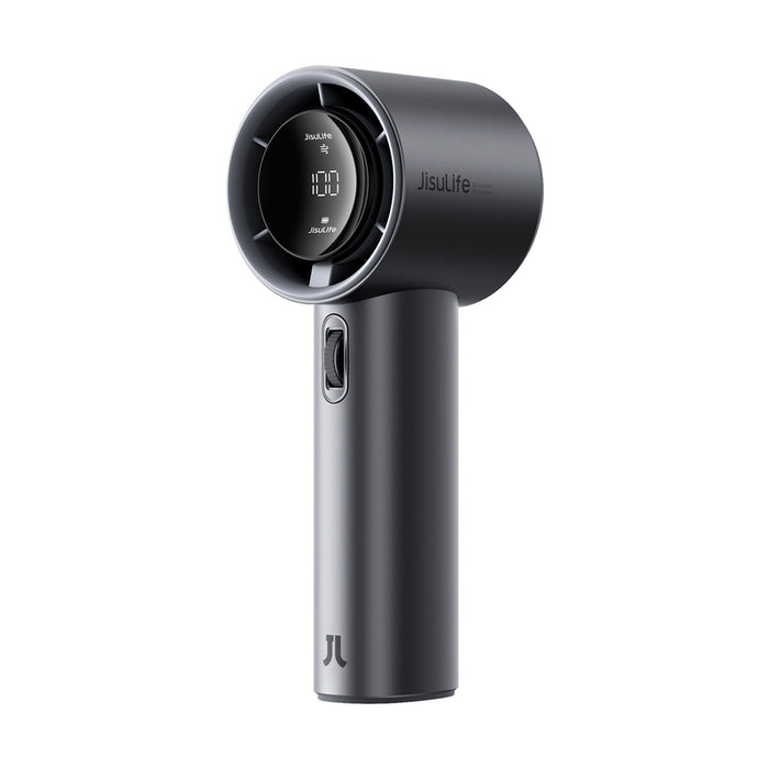 Jisulife Handheld Fan Pro1 S 5000mAh FA53PRO Mini Blower Преносим USB метален вентилатор - тъмно сив