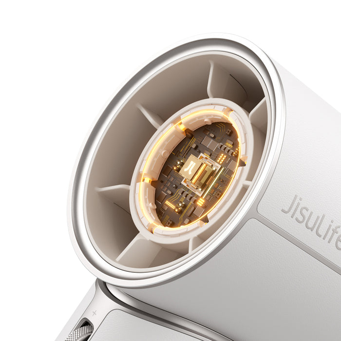 Jisulife Ръчен вентилатор Pro1 Mini 4250mAh USB-C Преносим вентилатор - Бял