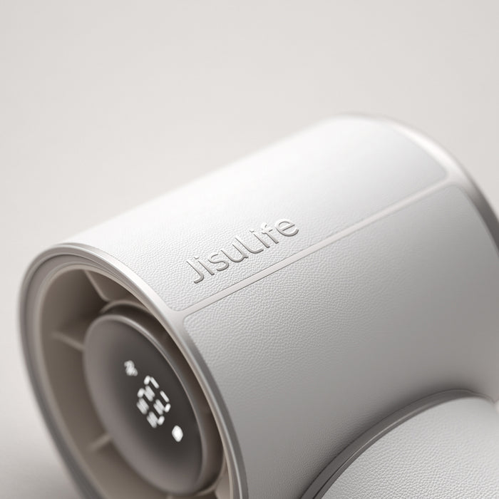 Jisulife Ръчен вентилатор Pro1 Mini 4250mAh USB-C Преносим вентилатор - Бял