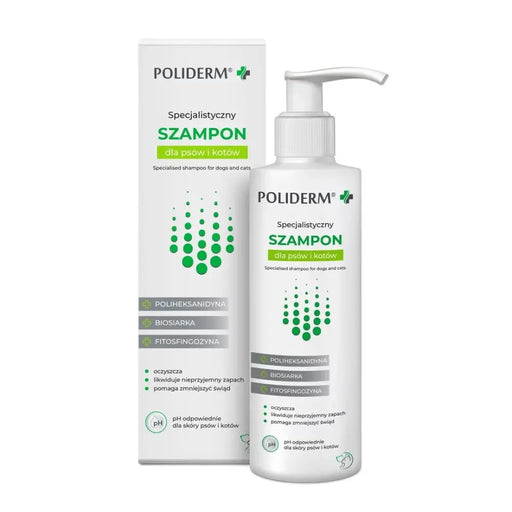JM SANTE Poliderm - шампоан против пърхот за кучета и котки