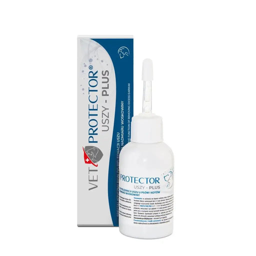JM SANTE Vet Protector Uszy Plus - разтвор за уши за кучета
