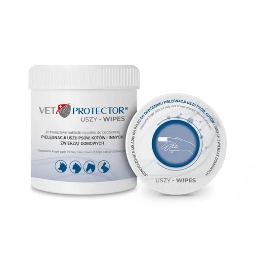 JM SANTE Vet Protector Uszy Wipes - кърпички за почистване