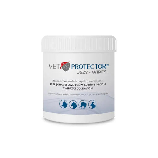 JM SANTE Vet Protector Uszy Wipes - кърпички за почистване