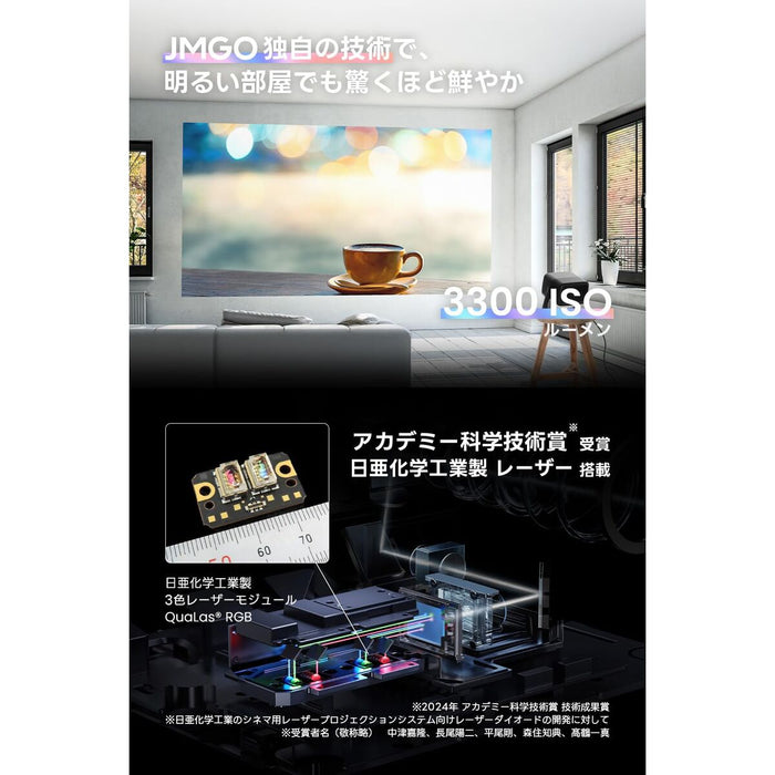 Проектор JMGO N1S ULTIMATE 4K 4K ANSI 3300 3840 x 2160 px