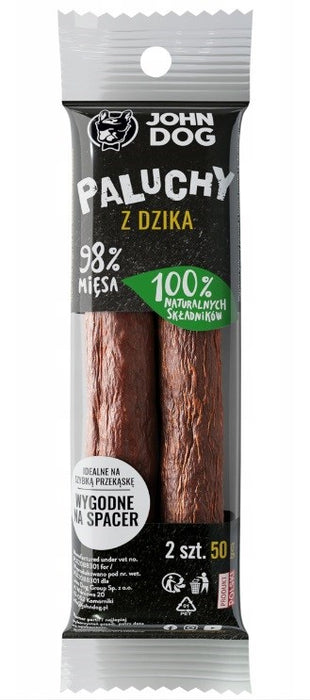 JOHN DOG Пръчици от глиган - Лакомство за кучета - 50 г