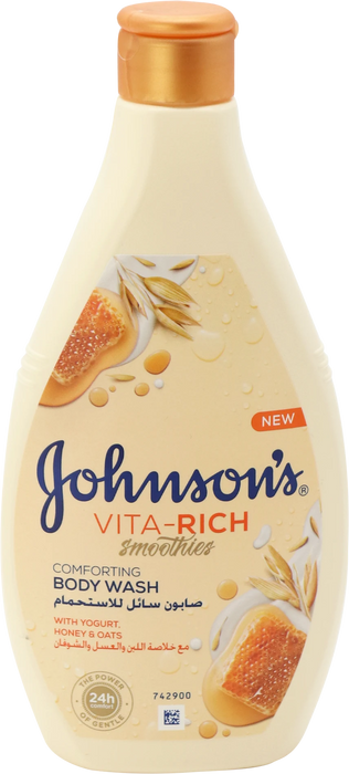 Душ гел Vita Rich smoothies с мед,овес и йогурт, 400 ml