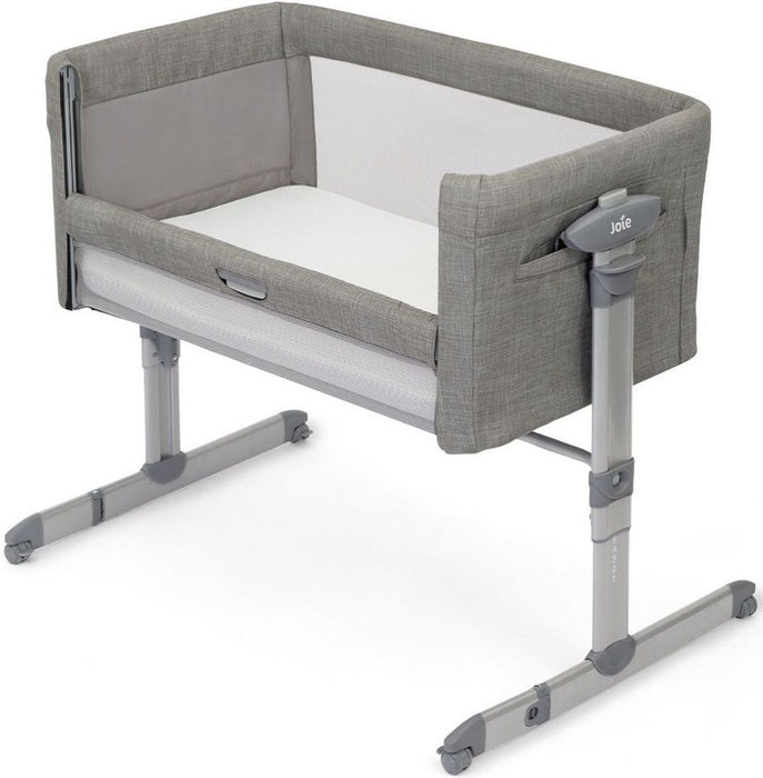 Бебешка кошара Joie - Roomie Glide, Foggy Gray