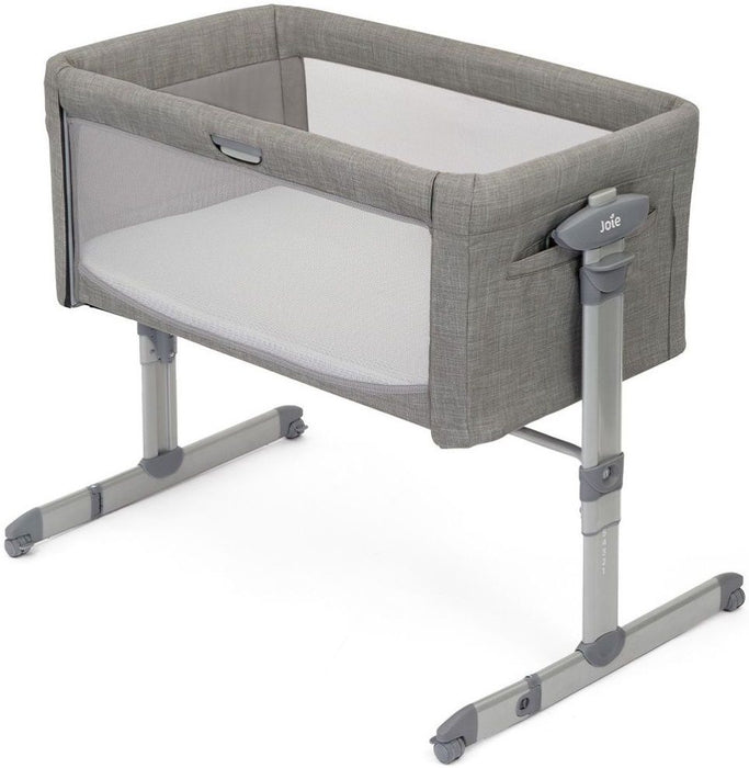 Бебешка кошара Joie - Roomie Glide, Foggy Gray