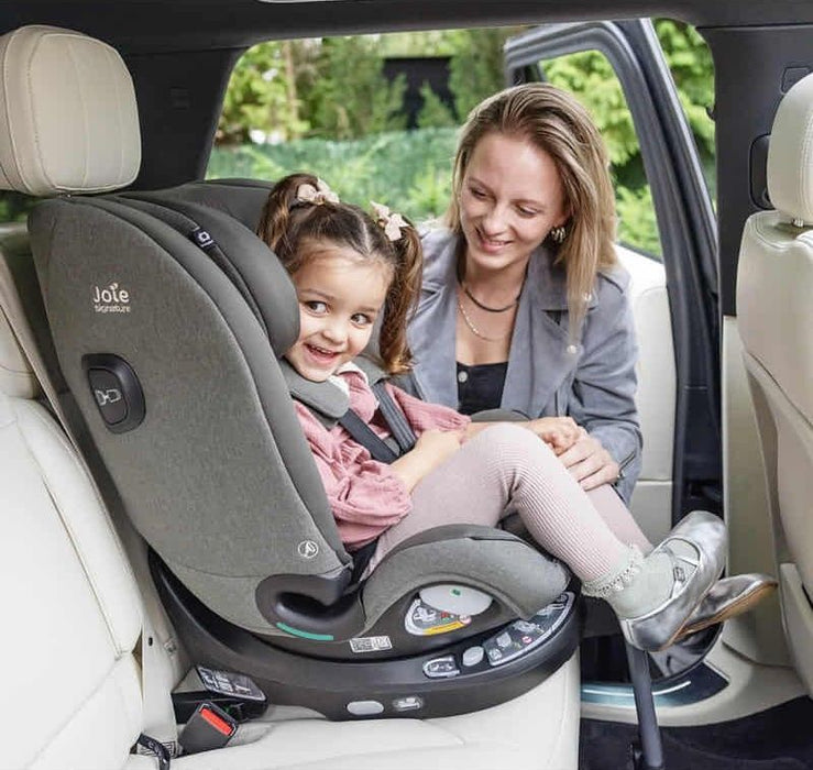 Стол за кола Joie - I-Spin XL, 360°, IsoFix, i-Size, 40-150 cm, Ebony