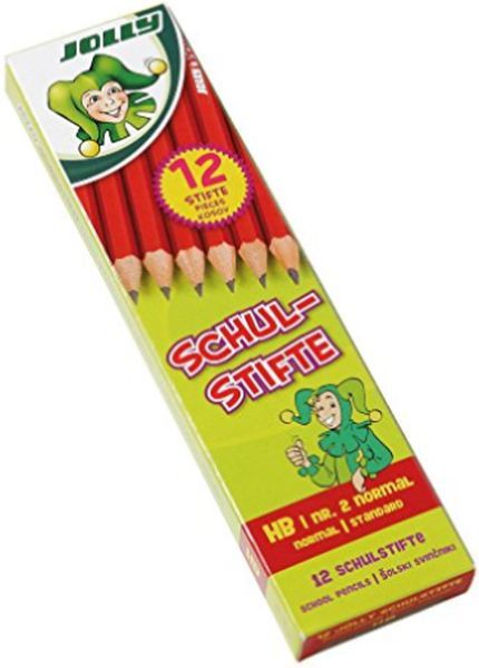 Моливи Jolly School - HB, №2, 12 броя