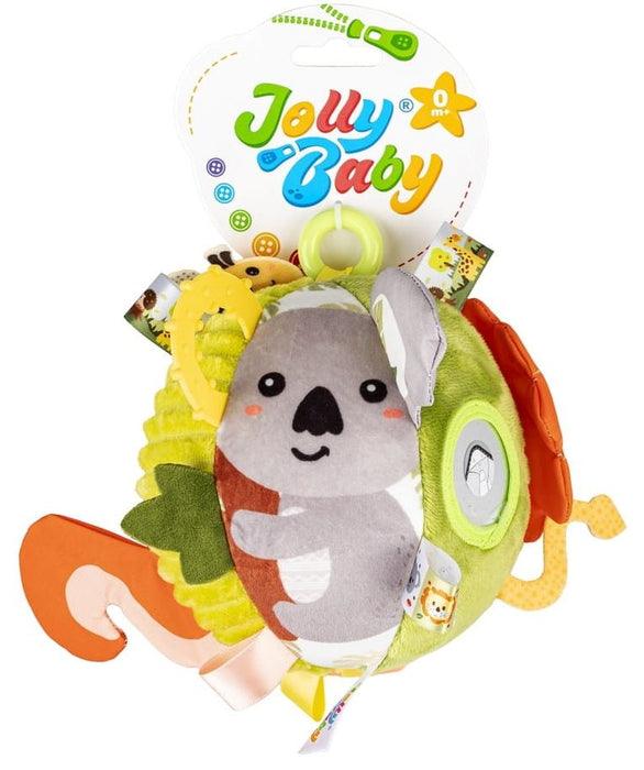 Бебешка сензорна топка Jollybaby - Jungle Deluxe