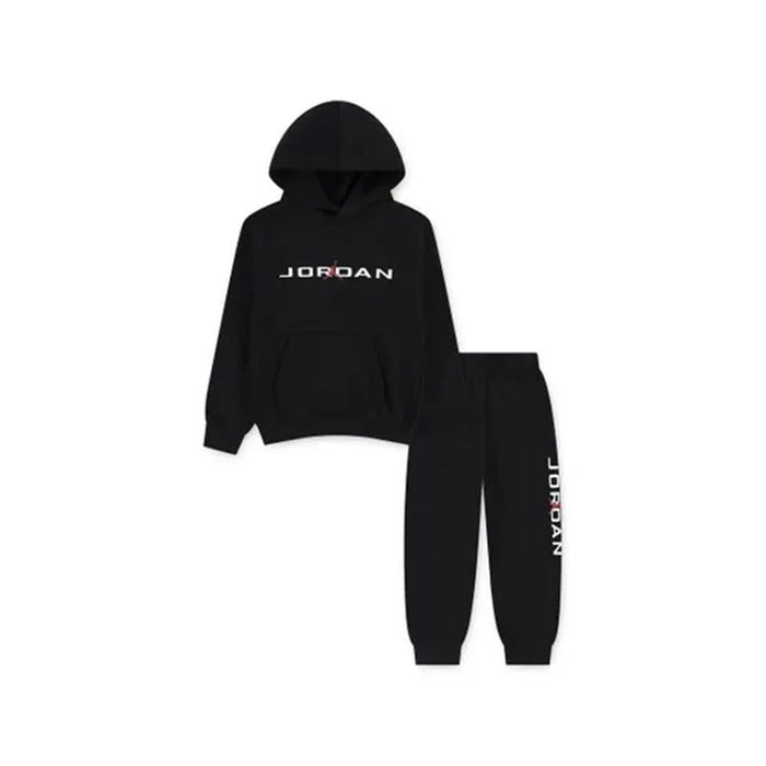 Спортен Комплект за Деца Jordan Mj Stretch Hbr Flc Set Черен 2 Части