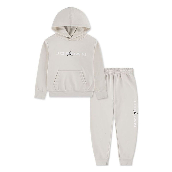 Спортен Комплект за Деца Jordan Mj Stretch Hbr Flc Set Бял 2 Части
