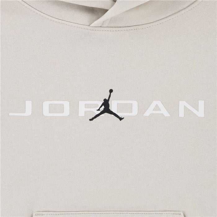 Спортен Комплект за Деца Jordan Mj Stretch Hbr Flc Set Бял 2 Части
