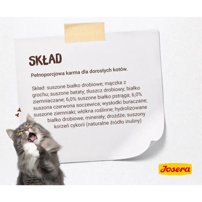 Josera Cat NATURELLE Adult Sterilised Trout - храна