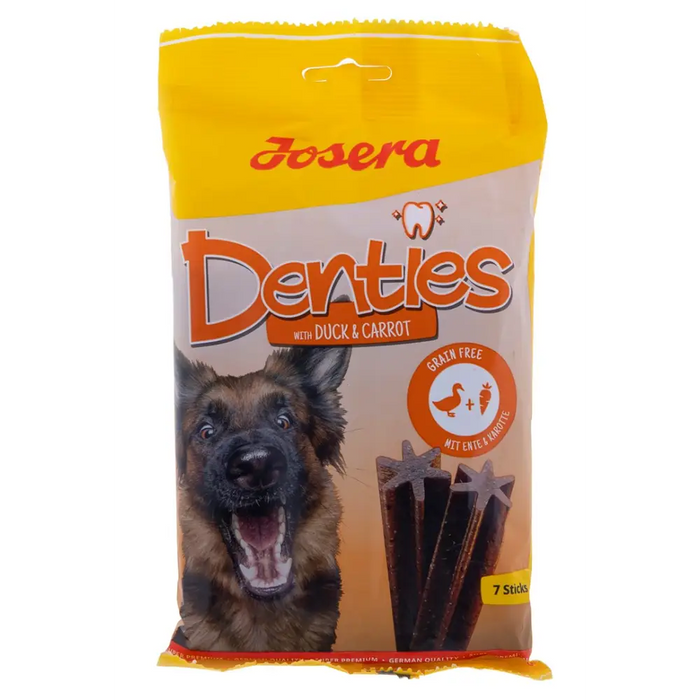 JOSERA Denties Патешко с морков - Лакомство за кучета - 180