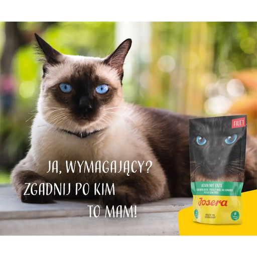 JOSERA Филе от пиле с патица - мокра храна за котки - 70